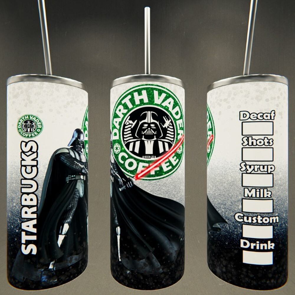 Darth Vader coffee 20oz tumbler